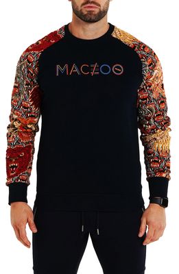 Maceoo Cotton Sweater in Blue