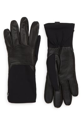 Canada Goose Men's Mixed Media Gloves in Black - Noir