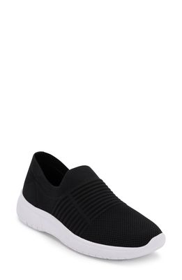 Blondo Karen Waterproof Slip-On Sneaker in Black Fabric