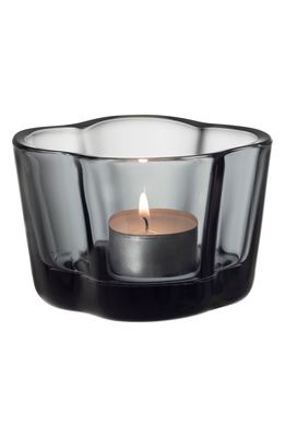 Iittala iitala Aalto Tealight Candleholder in Grey