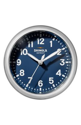 Shinola Desk Clock in Navy