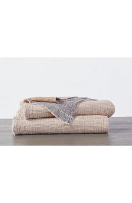 Coyuchi Topanga Blanket in Warm Stripe