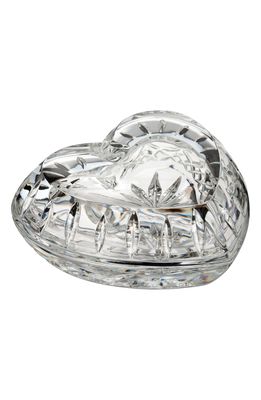 Waterford Giftology Heart Lead Crystal Box