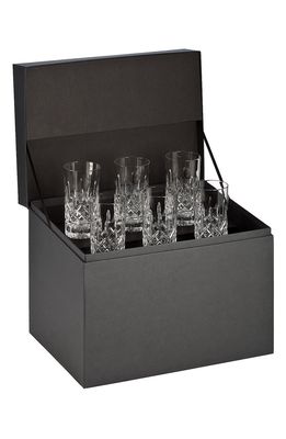Waterford Lismore Set of 6 Lead Crystal Highball Glasses in Clear
