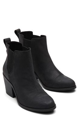 TOMS Everly Chelsea Boot in Black