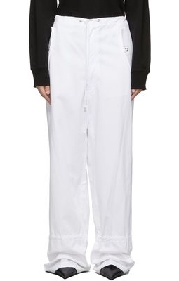 Solid Homme Buttoned-Tab Corduroy Trousers