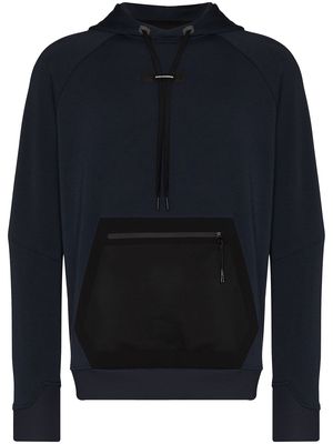 On Running zip-up pocket hoodie - Blue