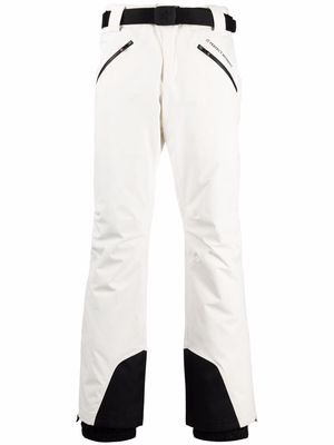Perfect Moment thermal half zip trousers - White
