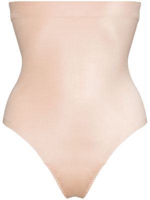 Spanx Suit Your Fancy high-waisted thong - Neutrals