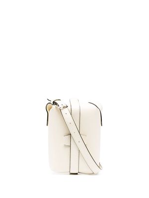 Valextra Tric Trac satchel bag - White