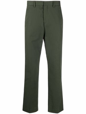 A.P.C. straight-leg cotton trousers - Green
