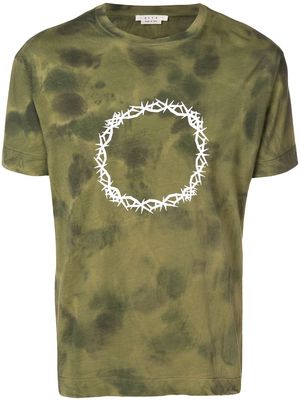 1017 ALYX 9SM tie-dye T-shirt - Green