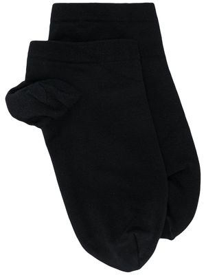 Wolford plain cotton-blend socks - Black