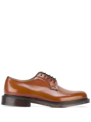 Church's Shannon leather derby shoes - Brown
