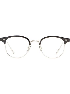 Gentle Monster Alio X 01 round-frame glasses - White