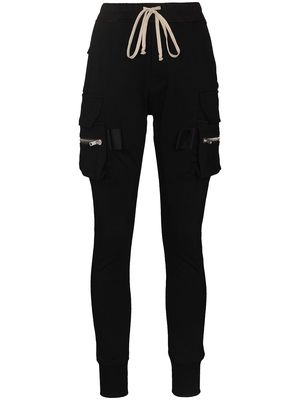 Rick Owens multi-pocket skinny trousers - Black
