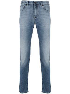 Pt01 slim-fit cut jeans - Blue