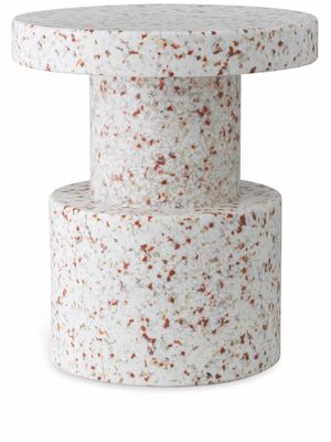 Normann Copenhagen Bit speckled stool - White