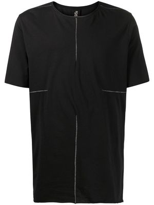 Thom Krom contrast-stitching organic cotton T-shirt - Black