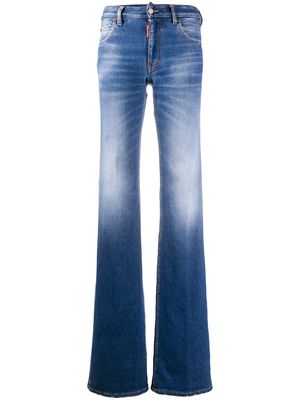 Dsquared2 mid-rise bootcut jeans - Blue