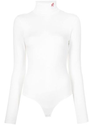 Perfect Moment roll-neck bodysuit - White