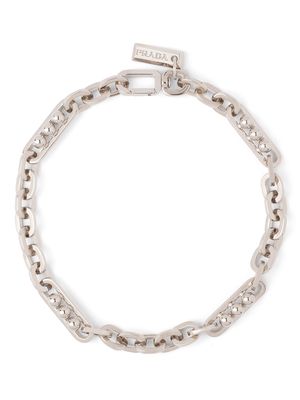Prada ball chain necklace - Silver