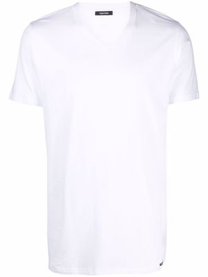 TOM FORD V-neck fitted T-shirt - White
