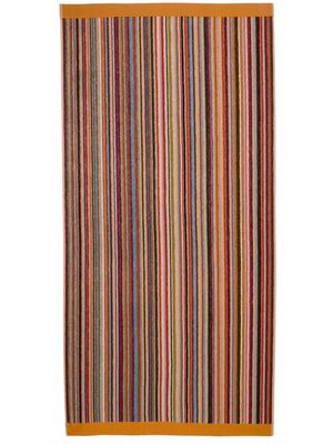 PAUL SMITH Signature Stripe towel - Orange