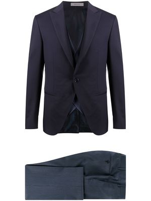 Corneliani two-piece striped suit - Blue