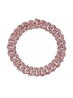 SHAY diamond Flat Essential link bracelet - Pink