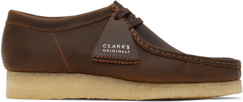 Clarks Originals Brown Leather Wallabee Derbys