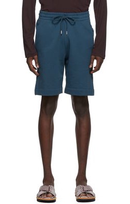 Dries Van Noten Navy Lounge Shorts
