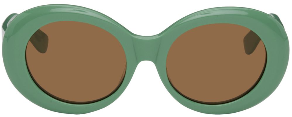 RAEN Green Figurative Sunglasses