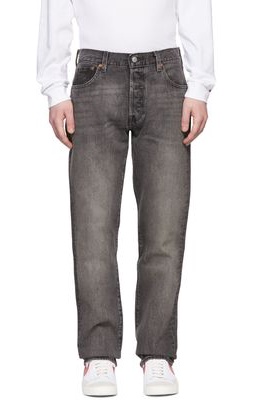 Levi's Grey 501 '93 Straight Jeans