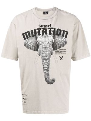 Mauna Kea Smart Mutation-print T-shirt - Brown