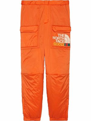 Gucci x The North Face track pants - Orange