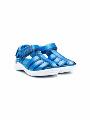 Camper Kids Wous touch-strap sandals - Blue