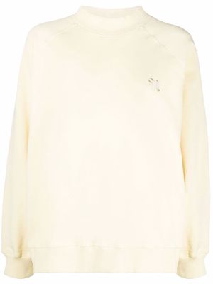 Nanushka high-neck oversized sweatshirt - Yellow