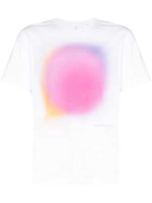 Sunflower gradient-effect T-shirt - White