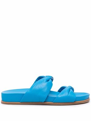 Aquazzura twisted double-strap sandals - Blue