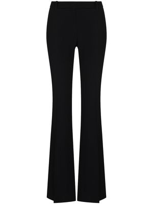 Alexander McQueen bootcut tailored trousers - Black