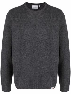 Carhartt WIP ribbed-knit crew neck sweater - Grey