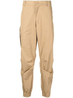 Armani Exchange tapered cargo trousers - Brown