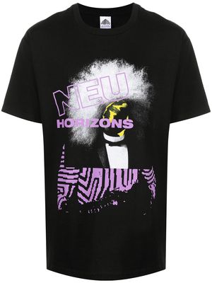 Prmtvo Eyenstein graphic-print T-shirt - Black