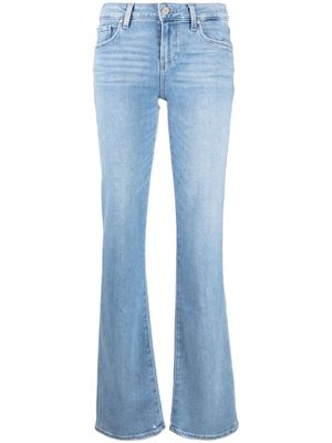 PAIGE Sloane distressed bootcut jeans - Blue