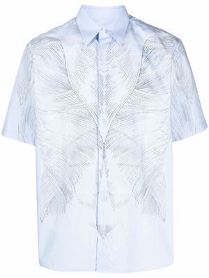 Opening Ceremony muscle print shirt - Blue
