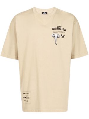Mauna Kea Smart Mutation print T-shirt - Brown