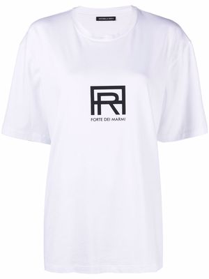 Antonella Rizza logo-print T-shirt - White