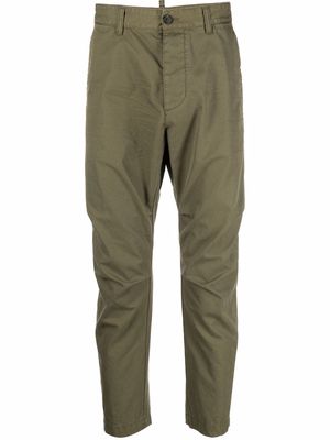 Dsquared2 slim-cut chino trousers - Green