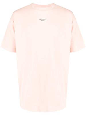 Drôle De Monsieur NFPM Classic short-sleeve T-shirt - Pink